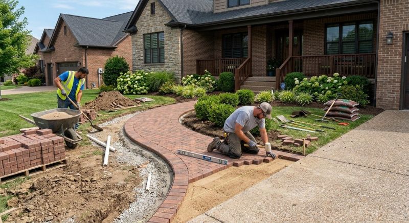 Brick Paving Installation in Boston, MA